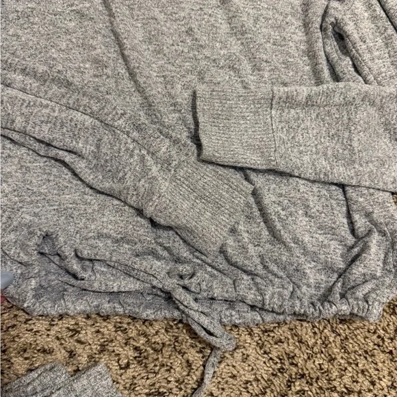 Gap Heather Gray 3 Piece Cozy Loungewear Set - Picture 4 of 5